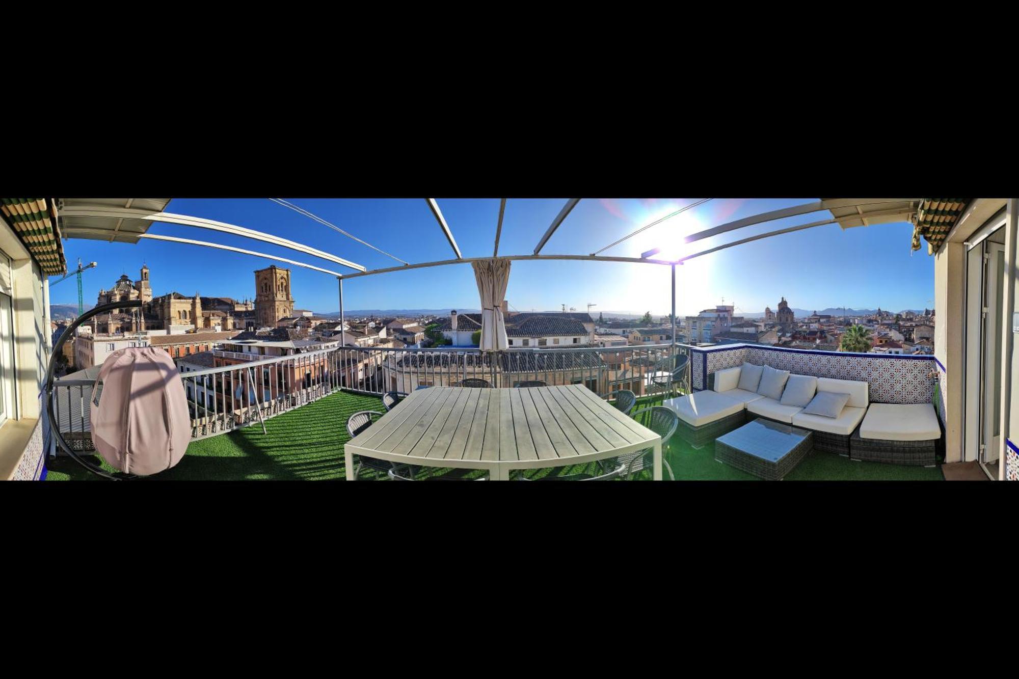 Atico Panorama Catedral Apartman Granada Kültér fotó