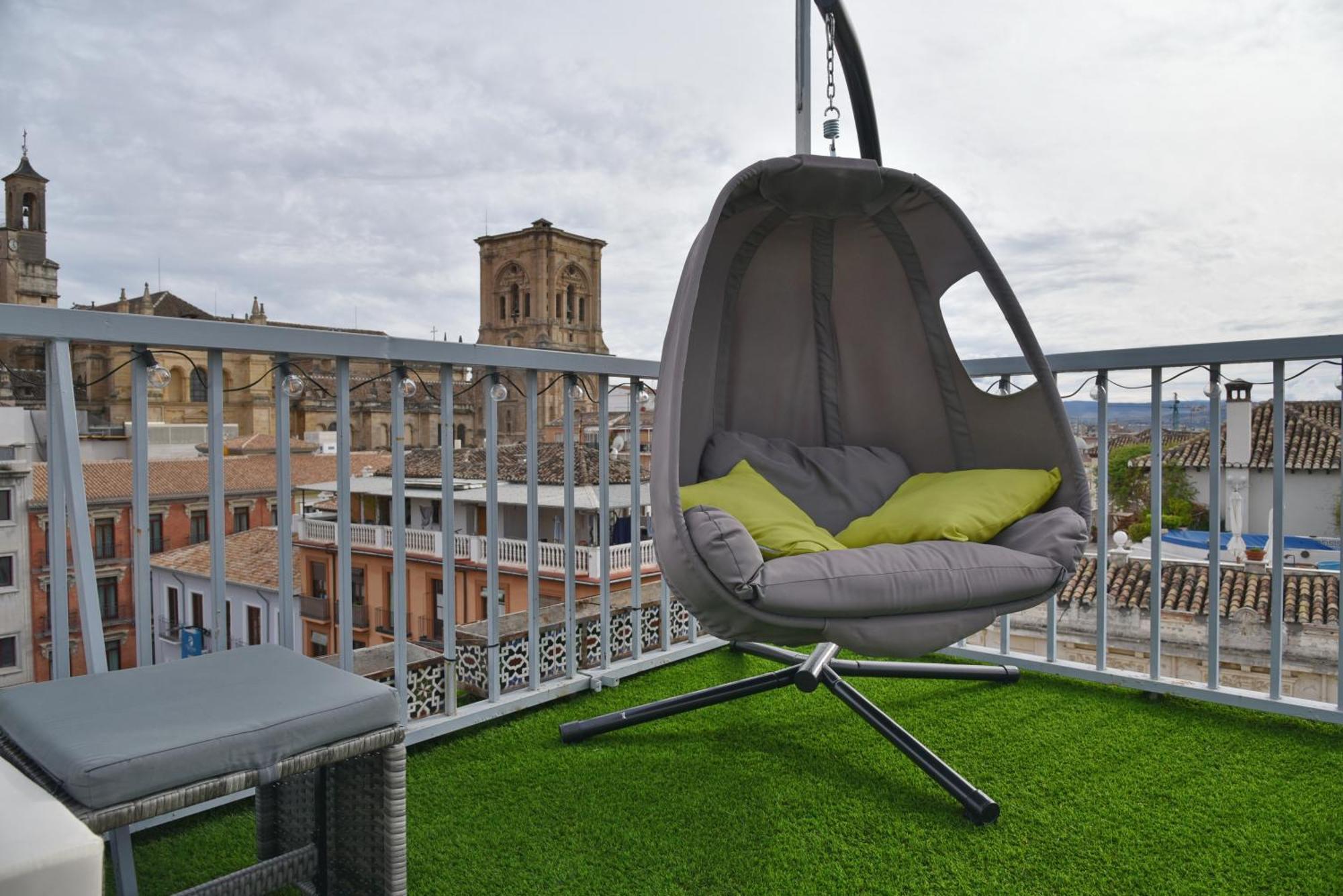 Atico Panorama Catedral Apartman Granada Kültér fotó