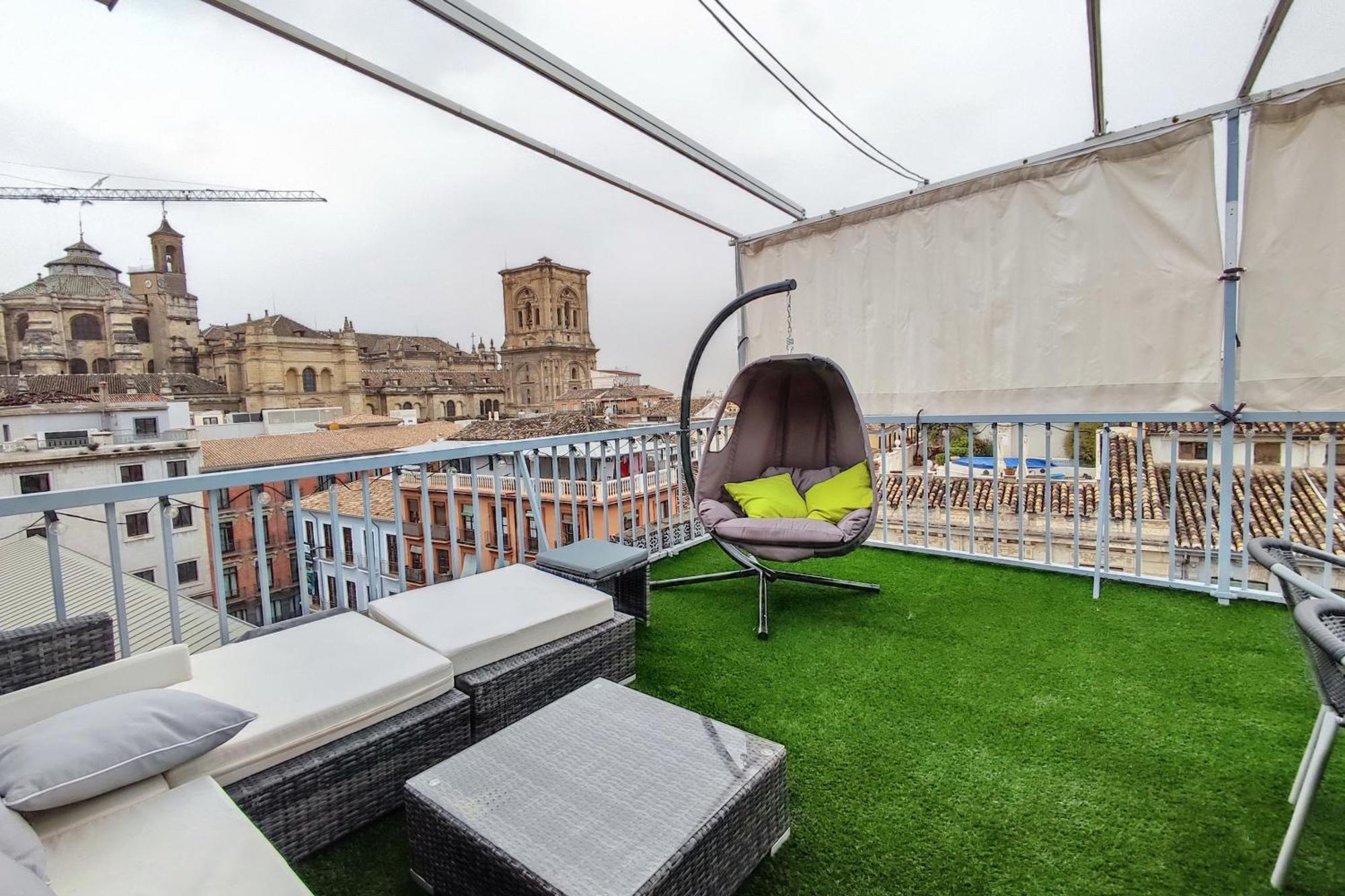 Atico Panorama Catedral Apartman Granada Kültér fotó