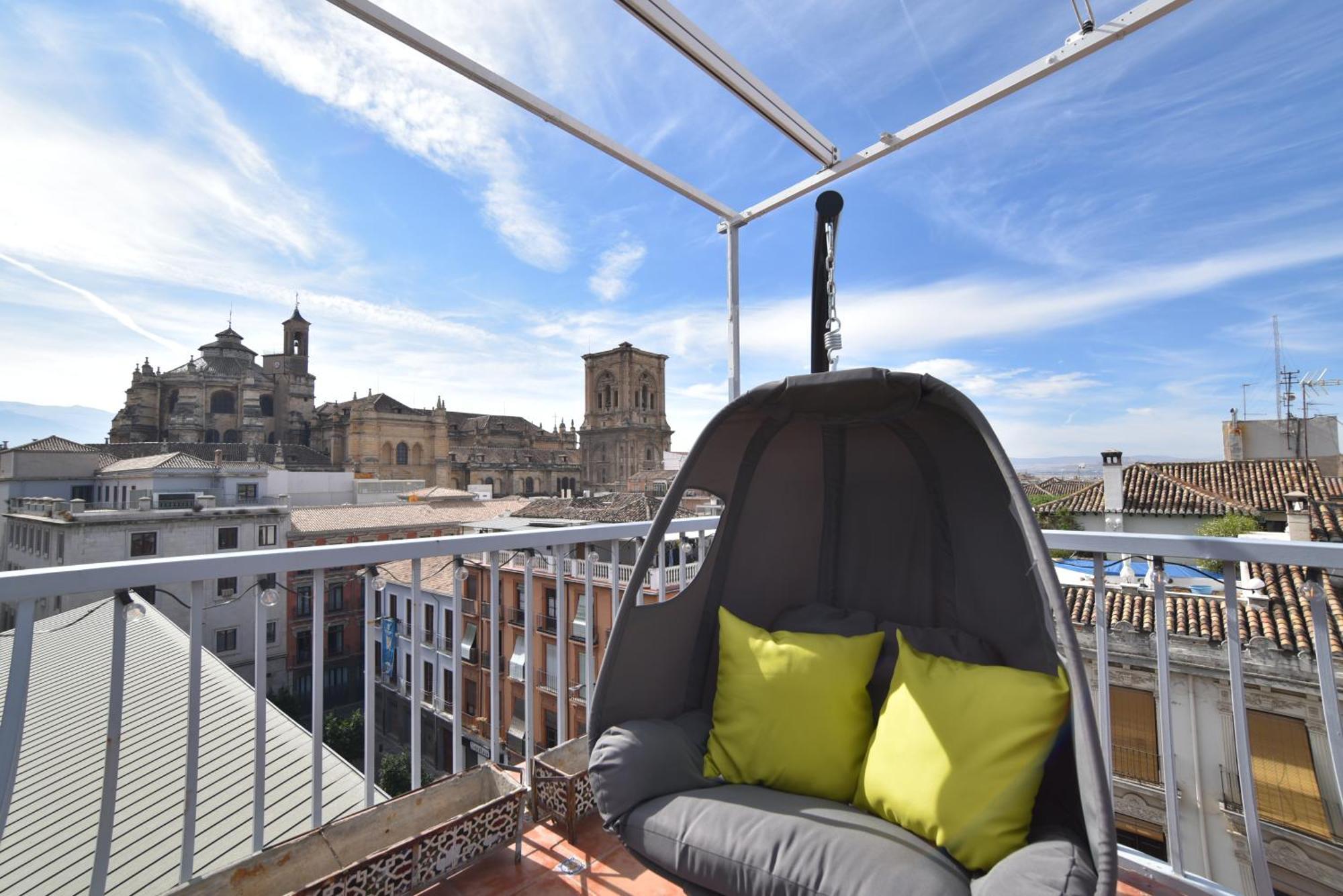 Atico Panorama Catedral Apartman Granada Kültér fotó