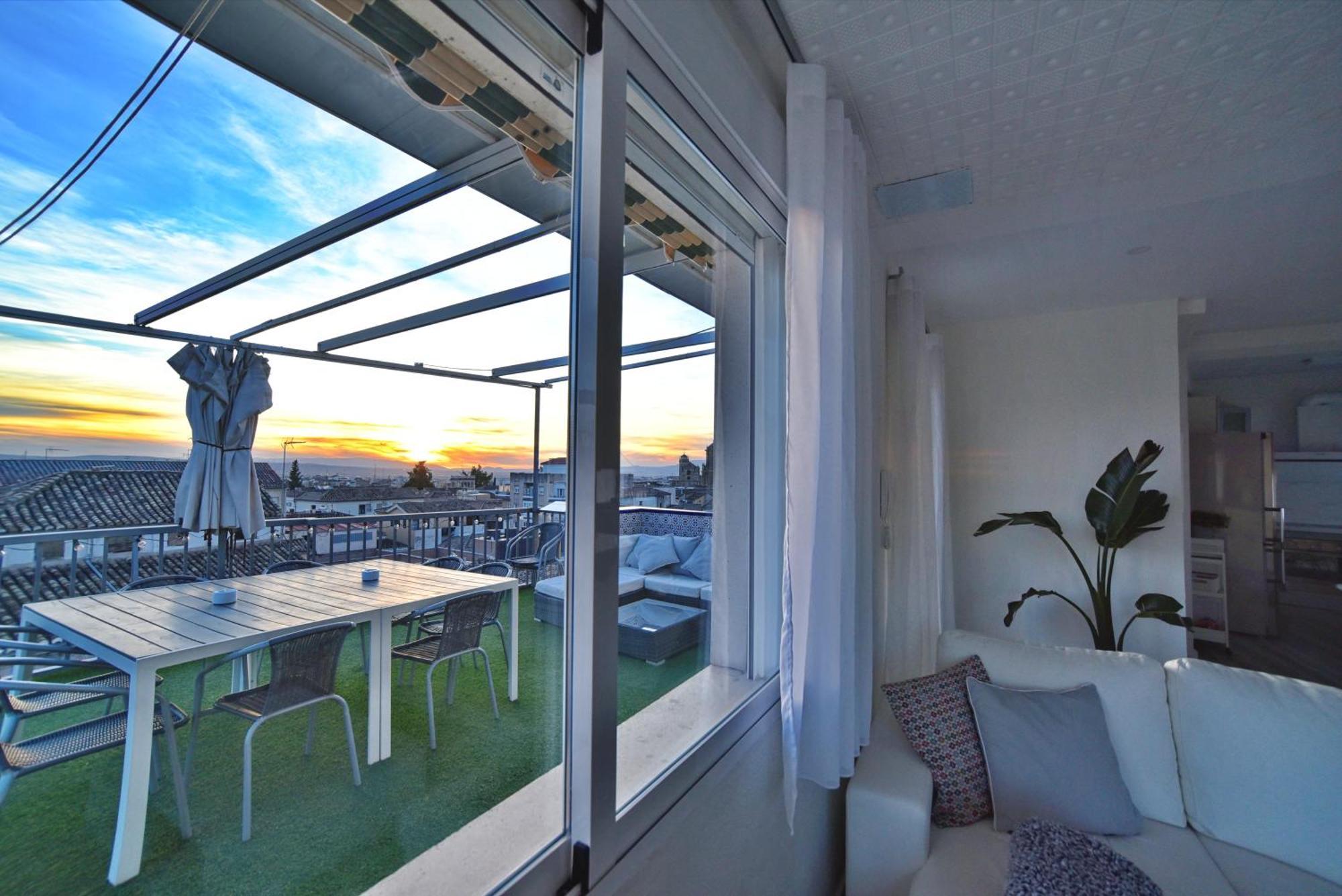 Atico Panorama Catedral Apartman Granada Kültér fotó